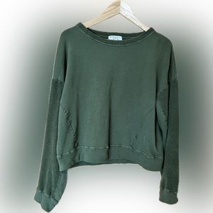 Michael Stars Ezra cropped sweatshirt. Size small